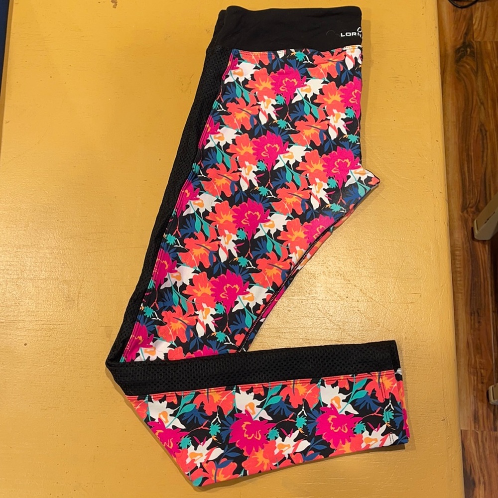 Lorna Jane Prom Queen Floral Tights